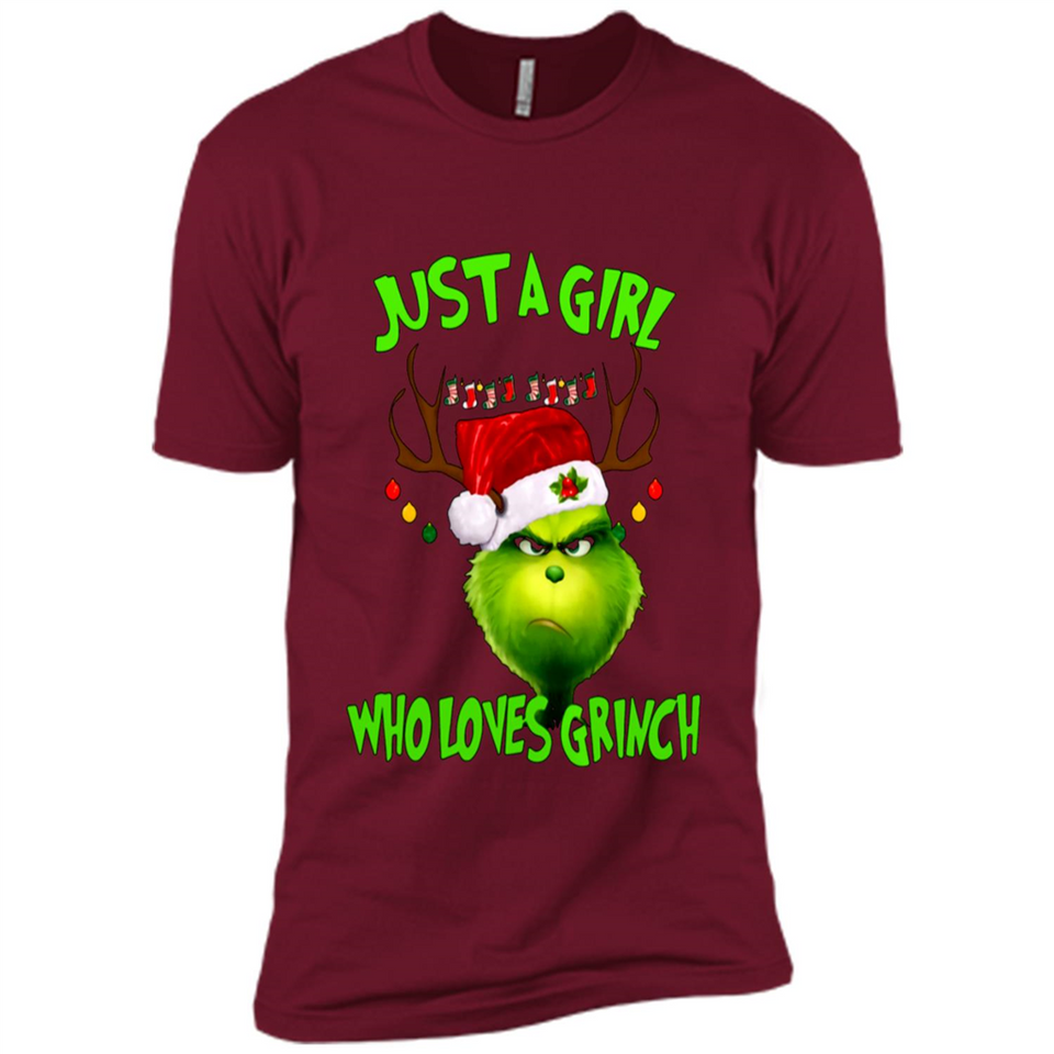 Just a Girl Who Loves Grinch Christmas PING PONG