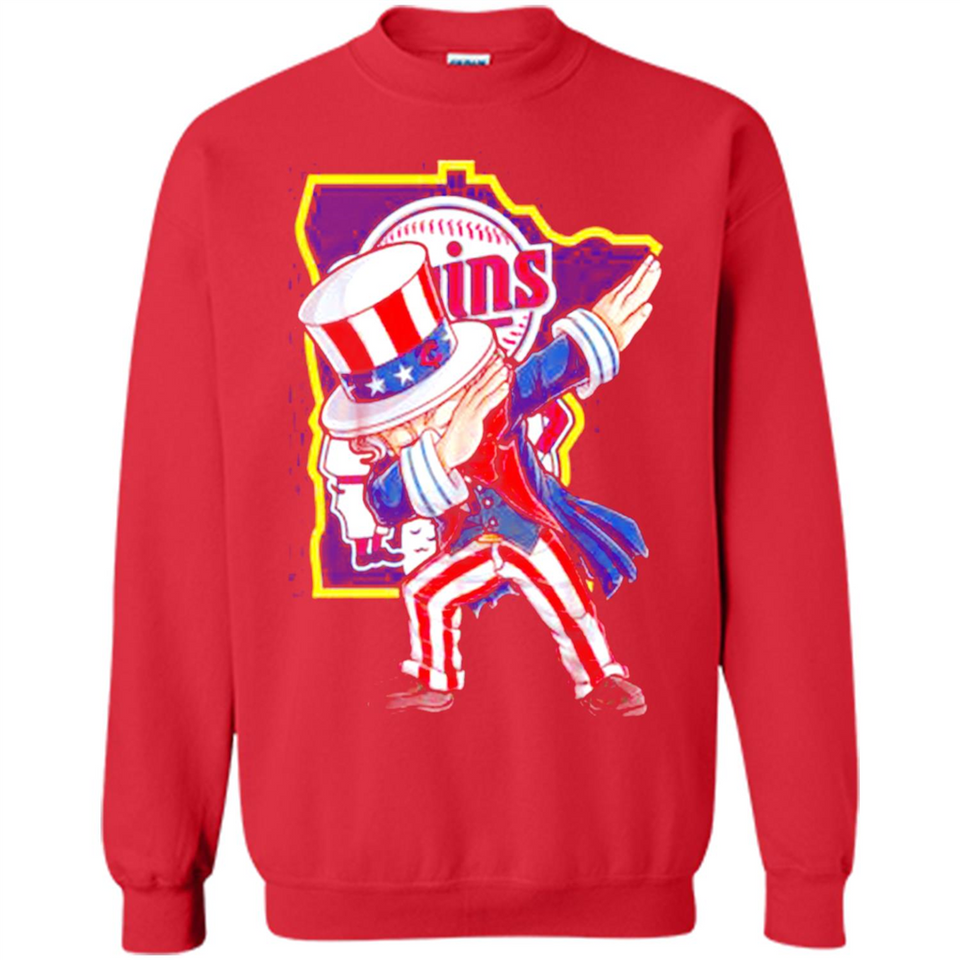 MLB MINNESOTA TWINS UNCLE SAM DABBING INDEPENDENCE DAY