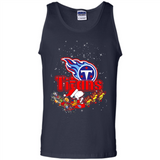 Snoopy Christmas Tennessee Titans - Tank Top