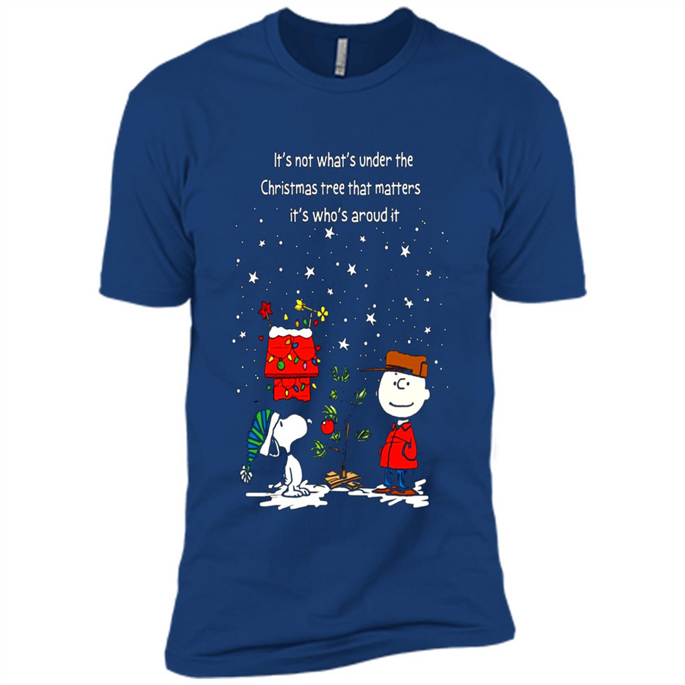 It’s Not What’s Under The Christmas Tree Snoopy Charlie Brown PING PONG