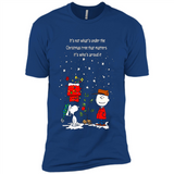 It’s Not What’s Under The Christmas Tree Snoopy Charlie Brown PING PONG