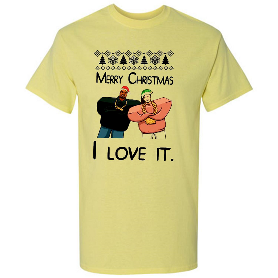Drake Merry Christmas I love it sweatshirt PINGPONG - Shirt