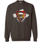 Chicago Blackhawks And Superman Fans - Sweatshirt