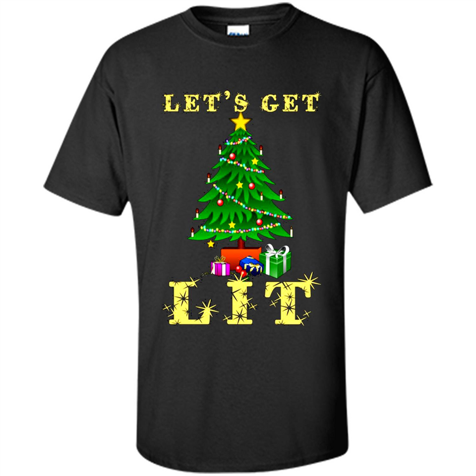 Let’s Get Lit Christmas Drinking sweater PINGPONG