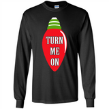 Turn Me On Christmas Tree Light Bulb Decoration