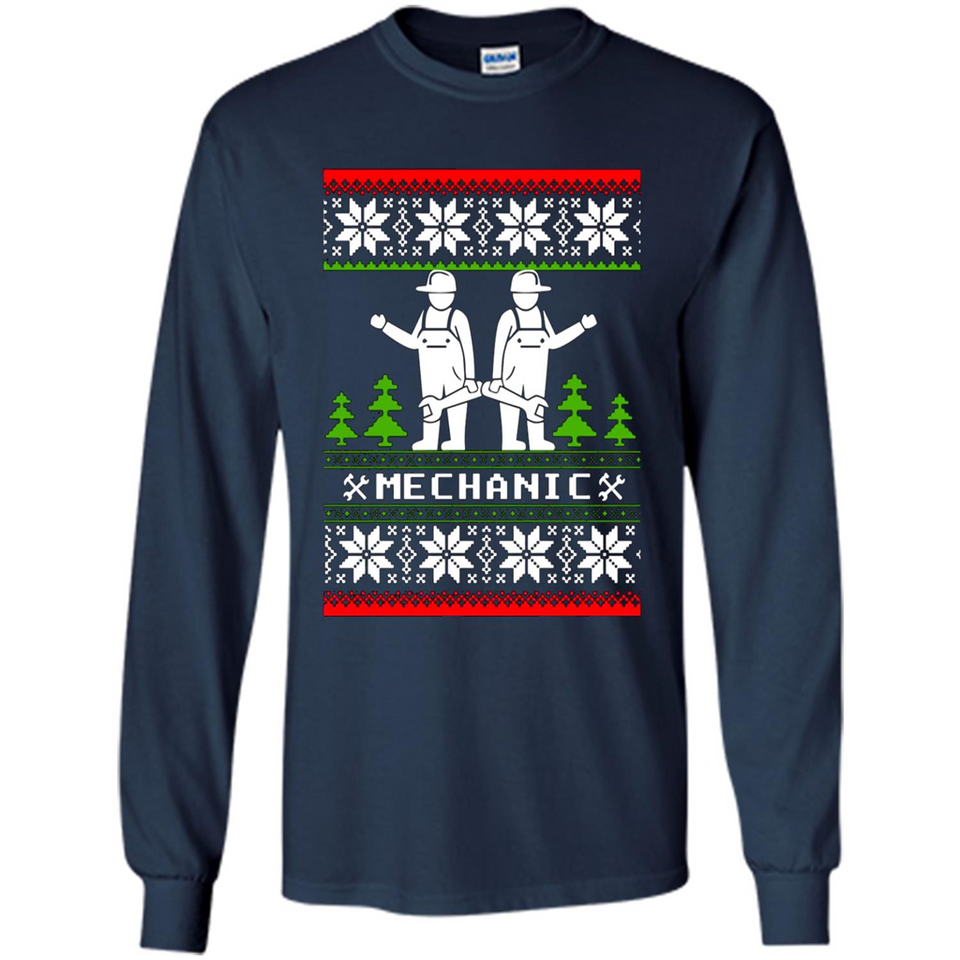 Mechanic Christmas sweater PINGPONG