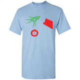 Funny Grinch Hand holding Doctor ornament Christmas Sporty T-Shirt - Shirt