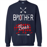 Brother Shirt Buffalo Plaid Family Camping Bear Tee - Sweatshirt