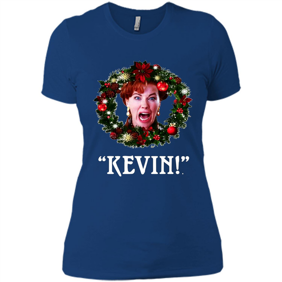 Home Alone Kate Mccallister kevin - Ladies' Boyfriend T-Shirt
