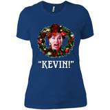 Home Alone Kate Mccallister kevin - Ladies' Boyfriend T-Shirt
