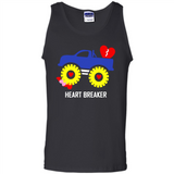 HEART BREAKER BLUE MONSTER TRUCK VALENTINE'S DAY