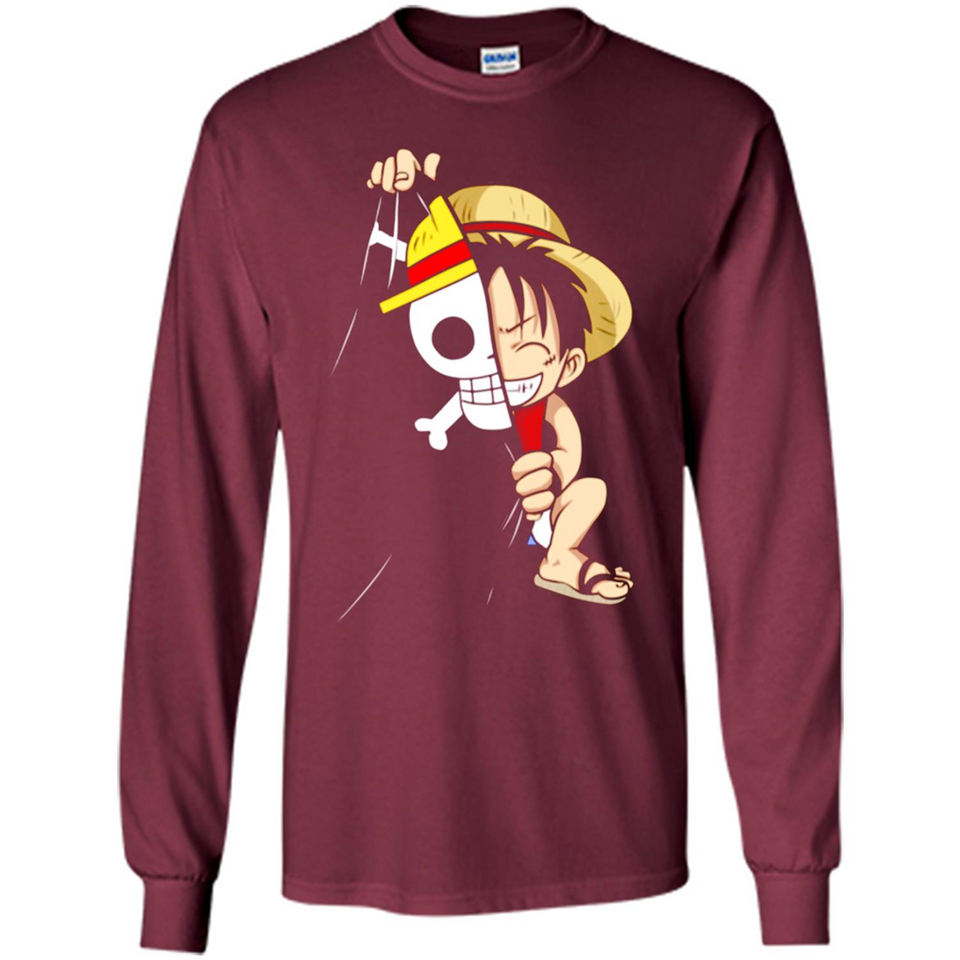 Luffy Flag One Piece - Long Sleeve T-Shirt