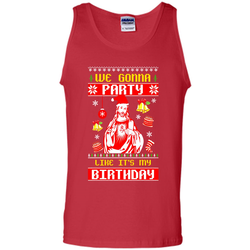 We Gonna Party Like It's My Birthday Jesus Christmas PINGPONG