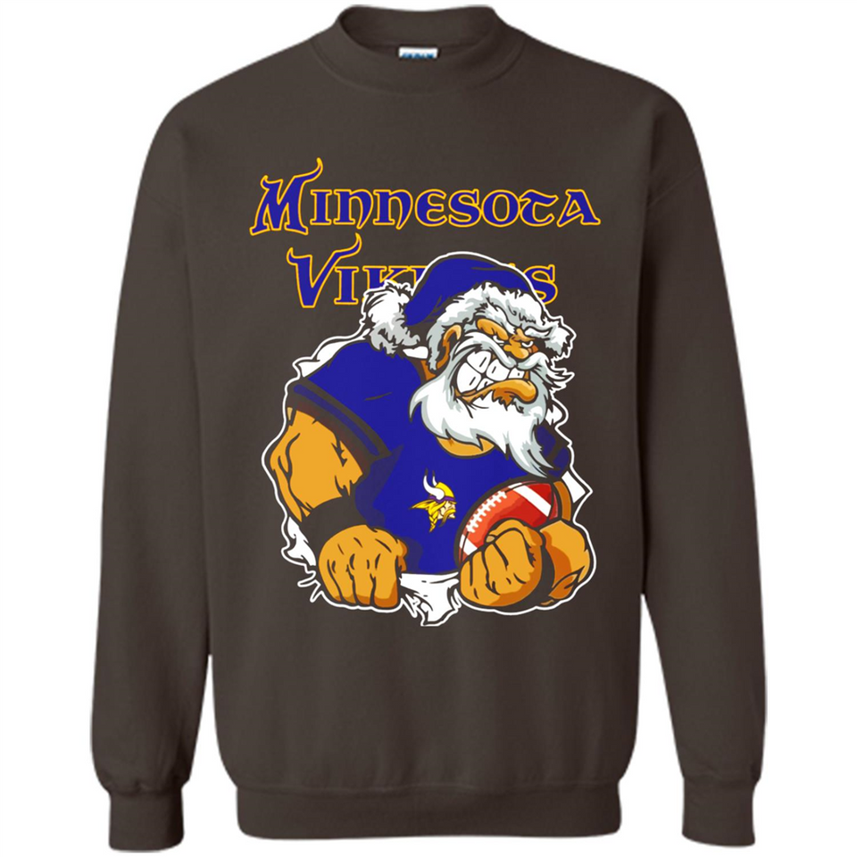 Grumpy Santa Claus Minnesota Vikings Football Team PINGPONG
