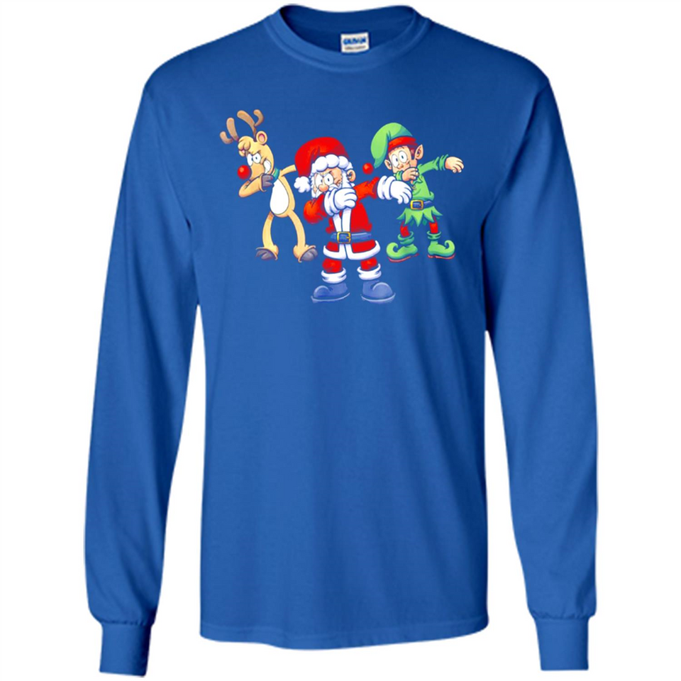 Dabbing Santa - Long Sleeve T-Shirt