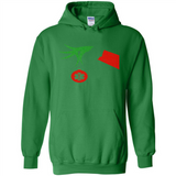 Funny Grinch Hand holding Doctor ornament Christmas Sporty T-Shirt - Hoodie