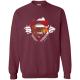 Chicago Blackhawks And Superman Fans - Sweatshirt