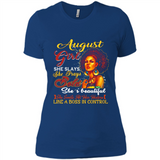 August Girl She Slays She Prays Beautiful Birthday PINGPONG