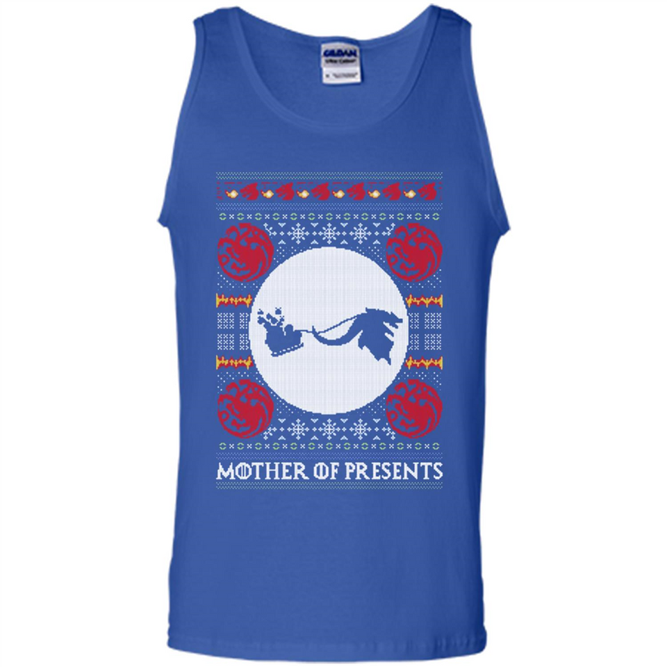 Mother Of Presents – Game of Thrones ugly christmas sweater - Tank Top