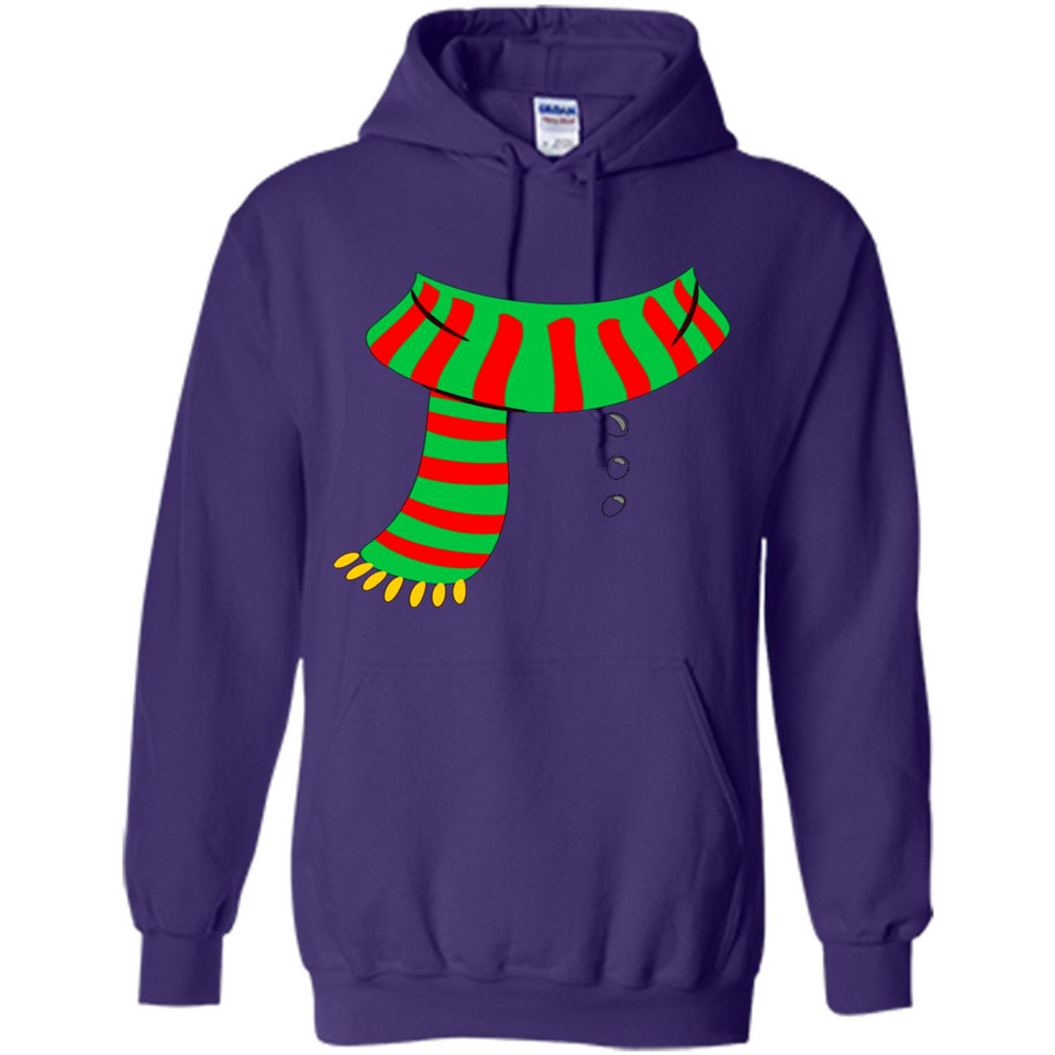 Snowman Scarf Costume T-shirt Christmas