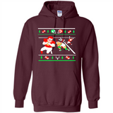 Santa vs Deer Football Ugly Christmas PINGPONG
