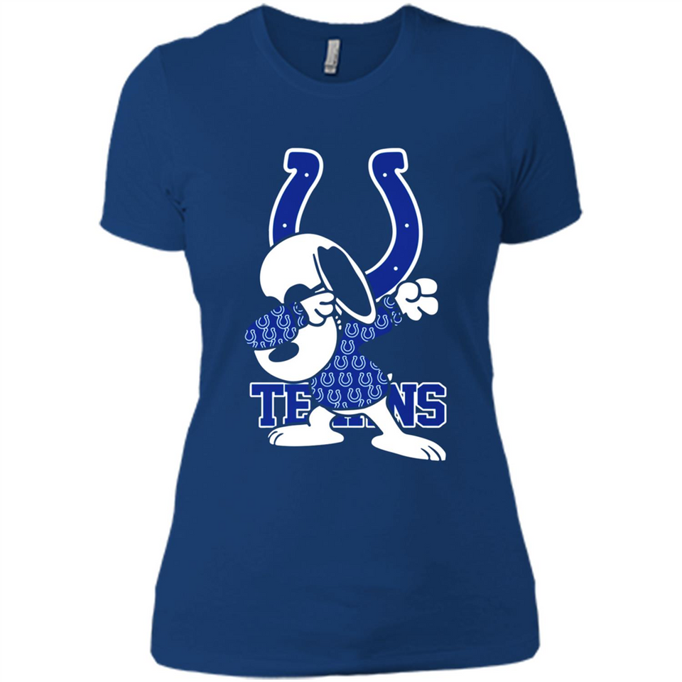 Indianapolis Colts Snoopy Dabbing PING PONG