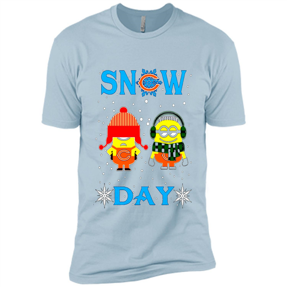 Snow Day Shirt For Chicago Bears Vs Minion Fans pingpong