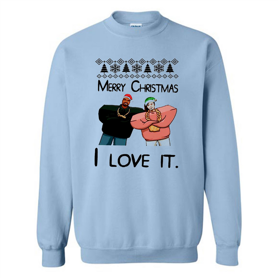 Drake Merry Christmas I love it sweatshirt PINGPONG - Sweatshirt