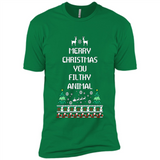 Merry Christmas You Filthy Animal Sweatshirt PINGPONG