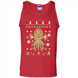 Octopus Ugly Sweater Christmas - Tank Top