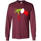 Funny Grinch Hand Holding Electrician Ornament Christmas PING PONG