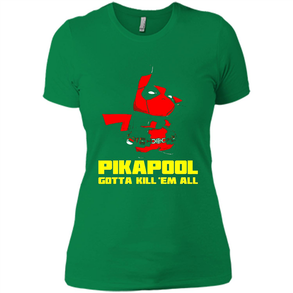 Pikapool Gotta Kill Them All Shirt PINGPONG - Ladies' Boyfriend T-Shirt