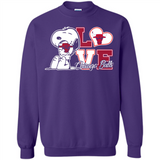 Snoopy loves NBA Chicago Bulls - Sweatshirt