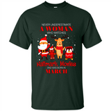Never Underestimate A March Woman Watches Hallmark Movies Sweatshirt PINGPONG