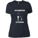 Chicago White Sox GrandFather Like GrandSon - Ladies' Boyfriend T-Shirt