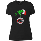 Funny Florida Gators Glitter Grinch Monogram Ornament Christmas Gift - Ladies' Boyfriend T-Shirt