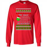 Mr Grinch my day I’m booked Christmas sweater PINGPONG
