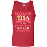 December 1984 34 Years Of Being Classy Sassy - Tank Top