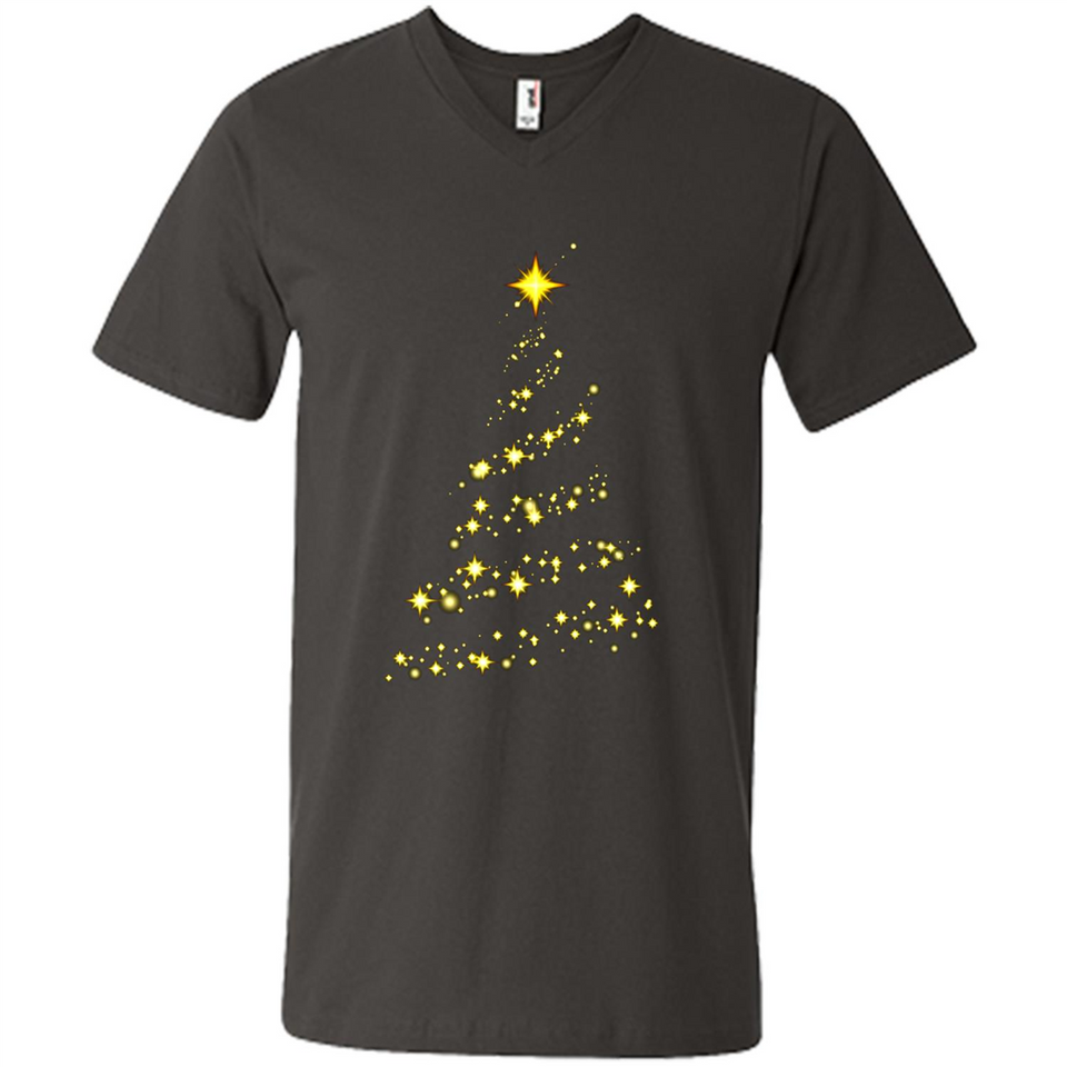 Modern Christmas Tree Light Led Merry Xmas Mug PINGPONG - Men's V-Neck