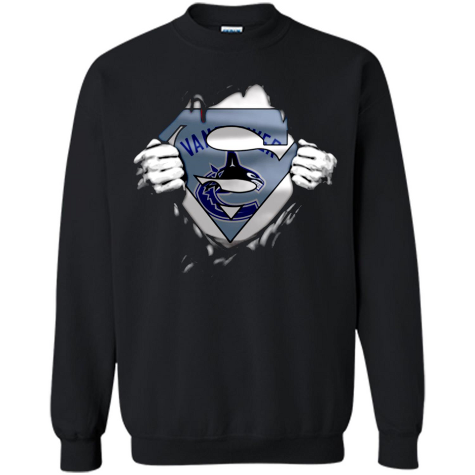 Vancouver Canucks And Superman Fans - Sweatshirt