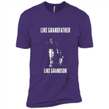 Chicago White Sox GrandFather Like GrandSon - Premium Short Sleeve T-Shirt