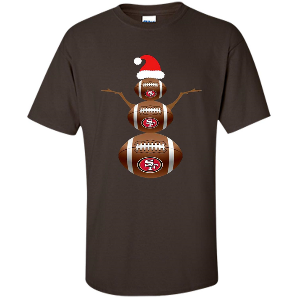 San Francisco 49ers NFL Dabbing Snowman Xmas