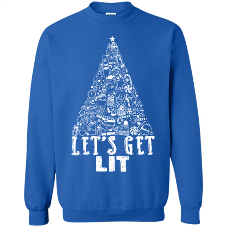 Let's Get Lit - Funny Christmas Tree