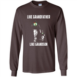 Boston Celtics Like GrandFather Like GrandSon - Long Sleeve T-Shirt