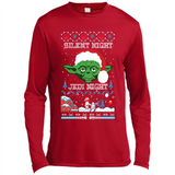 YODA SILENT NIGHT JEDI NIGHT CHRISTMAS UGLY SWEATER