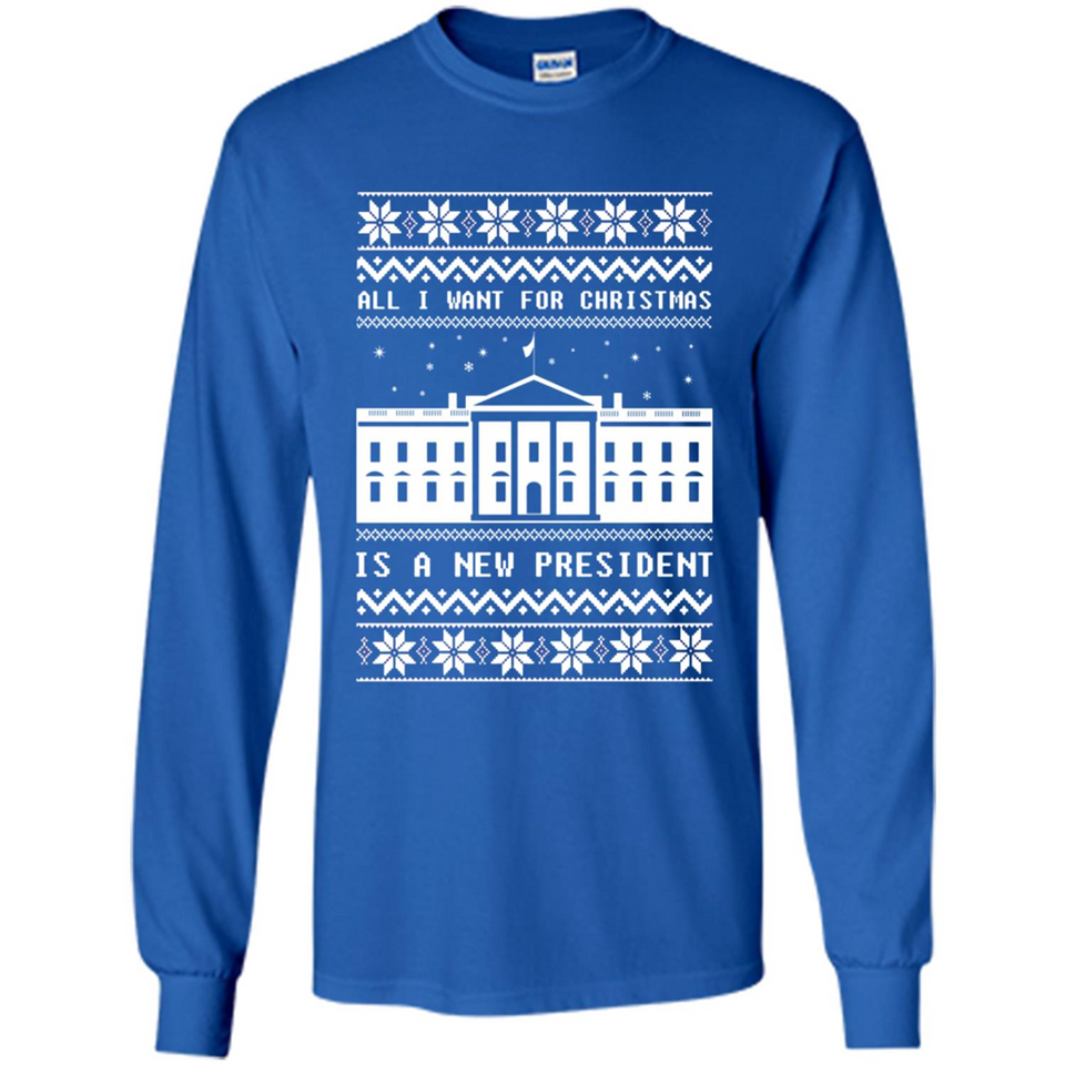 All I want for Christmas is a new president ugly PINGPONG