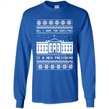 All I want for Christmas is a new president ugly PINGPONG