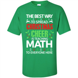 Math Teacher Christmas Shirt Christmas Cheer - Shirt