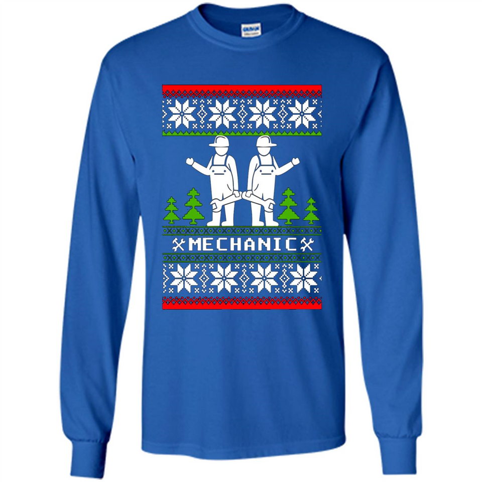 Mechanic Christmas sweater PINGPONG