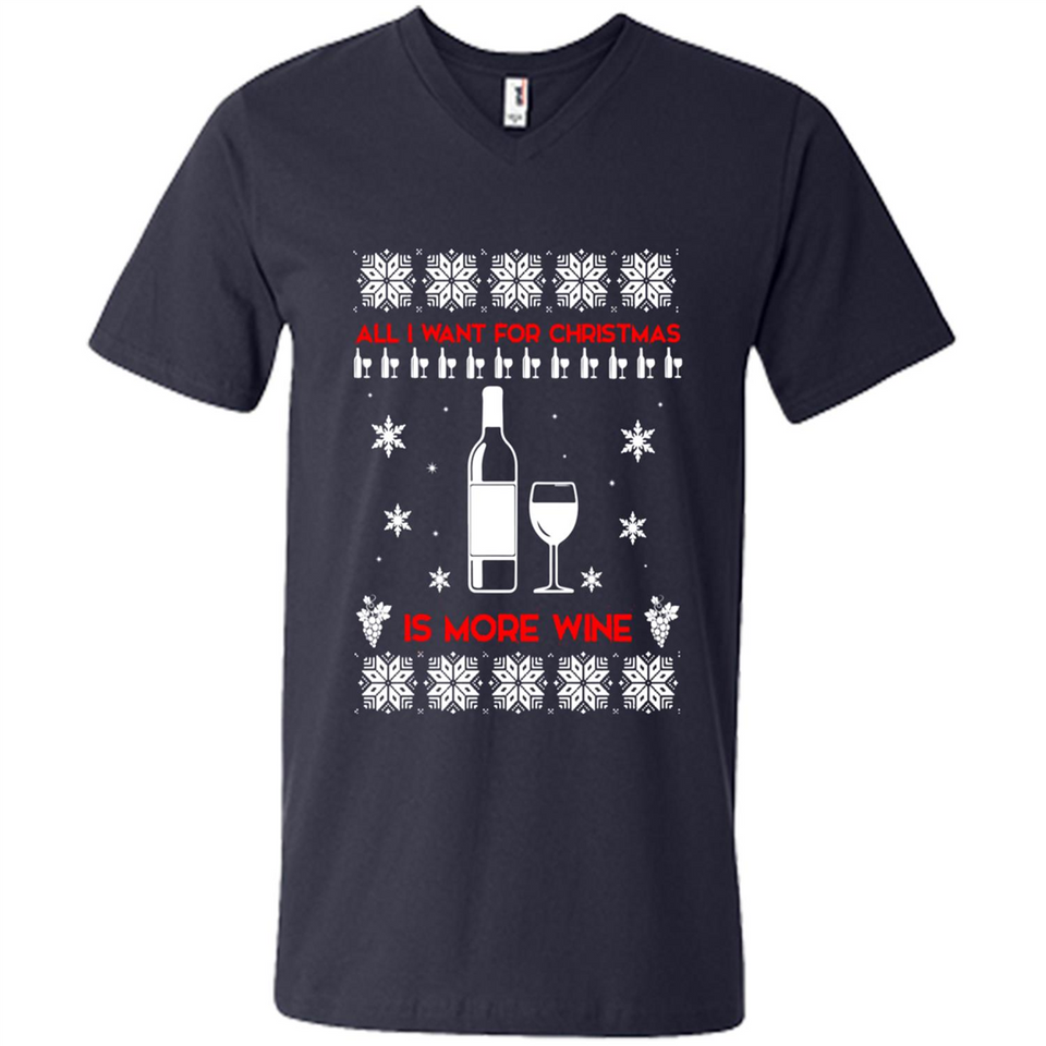 All I Want For Christmas is Wine Ugly sweater PINGPONG